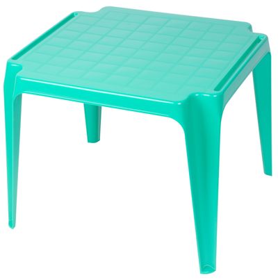 Table TAVOLO BABY Green, green for kids 55x50x44 cm