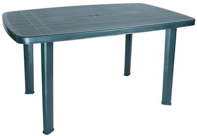 Table FARO Green, 137x85x72 cm