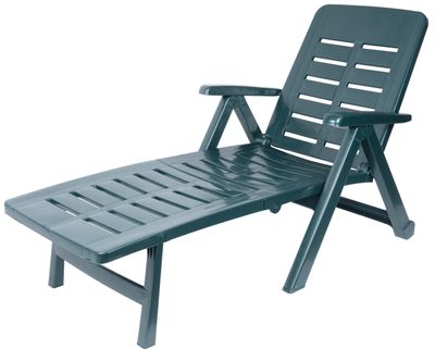 Sunbed SMERALDO Green, green