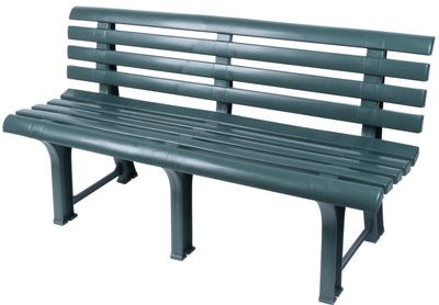 Bench ORCHIDEA Green, green, 145x74x49 cm
