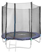 Trampoline Skipjump GS08, 244 cm, external net, ladder
