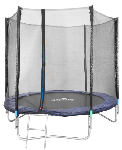 Trampoline Skipjump GS08, 244 cm, outer net, ladder