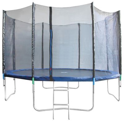 Trampoline Skipjump GS12, 366 cm, outer net, ladder