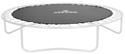 Jumping surface Skipjump GS12, for trampolines, black, 366 cm