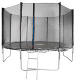 Net Skipjump GS12, protective, external, for trampolines, PE, black, 366 cm