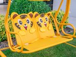 Swing LEQ SANDIA Tigre, children's, 115x75x110 cm, tiger