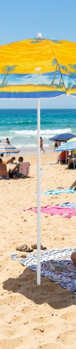 Slnečník BEACH 180 cm, 19/22 mm, plážový