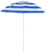 Beach Umbrella DALIA, 180 cm, 32/32 mm, with tilting joint, blue-white