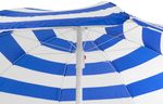 Parasol DALIA 180 cm, 32/32 mm, with tilting joint, blue-white, beach