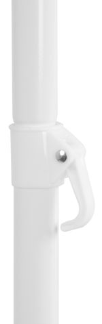 Napernyő DALIA 180 cm, 32/32 mm, dönthető csuklóval, kék-fehér, strand