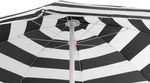 Beach Umbrella DALIA, 180 cm, 32/32 mm, with tilting joint, black-white