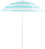 Beach Umbrella DALIA, 180 cm, 32/32 mm, with tilting joint, blue-white0500000075250