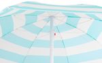 Parasol DALIA 180 cm, 32/32 mm, with tilting joint, blue-white, beach