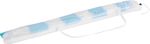 Parasol DALIA 180 cm, 32/32 mm, with tilting joint, blue-white, beach