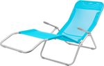 Lounger JAMAICA, turqoise, 140x60x95 cm