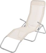 Lounger JAMAICA, beige, 140x60x95 cm