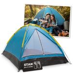 Tent Strend Pro, tourist, for 2 persons, green, 205x150x100 cm