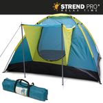 Tent Strend Pro, tourist, for 3-4 persons, turquoise, 205x205x120 cm