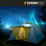 Tent Strend Pro, tourist, for 3-4 persons, turquoise, 205x205x120 cm