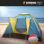 Sátor Strand Pro, turista, 3-4 fős, türkiz, 205x205x120 cm