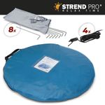 Tent Strend Pro, foldable, beach, blue-yellow, 220x120x95 cm