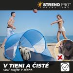 Tent Strend Pro, folding, beach, blue, 190x120x90 cm