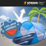 Tent Strend Pro, folding, beach, blue, 190x120x90 cm