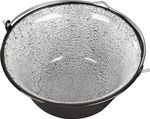Cauldron MagicHome, for goulash, 12 L, 39.8x18 cm, enameled, black, without lid