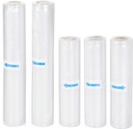 Film MagicHome, for vacuum sealing, set 20x300 cm (3 pcs) + 28x300 cm (2 pcs), for vacuum sealers