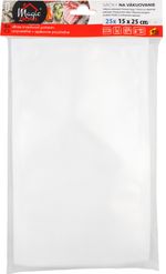 Tasakok MagicHome, vákuumozáshoz, 15x25 cm, vákuumgépekhez, csomag 25 db