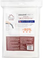 Vákuumzsák MagicHome, elszívással, 80 x 100 cm, 2 db-os csomag