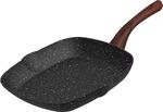 Serpenyő MagicHome Black Marble Line, grill, 28 cm