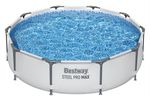 Pool Bestway® Steel Pro MAX 56408, cartridge filtration, pump, 3.05x0.76 m