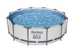 Medence Bestway® Steel Pro MAX 56418, papírszűrős szűrés, létra, 366x100 cm