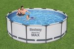 Medence Bestway® Steel Pro MAX 56418, papírszűrős szűrés, létra, 366x100 cm