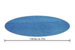 Medence takaróponyva Bestway® FlowClear™ 58252, szolár, 457 cm