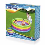 Medence Bestway® 51117, Rainbow, gyermek, felfújható, szivárványos, 157x46 cm