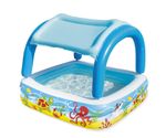 Medence Bestway® 52192, Coral reef, gyermek, felfújható, tetővel, 147x147x122 cm