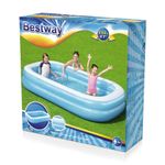Medence Bestway® 54006, Family, gyermek, felfújható, 262x175x51 cm
