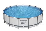 Bestway® Steel Pro MAX medence, 56488, szűrő, szivattyú, létra, ponyva, 4,57 x 1,07 m