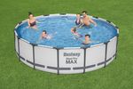 Bazén Bestway® Steel Pro MAX, 56488, kartušová filtrácia,filter, rebrík, plachta, 457x107 cm