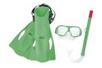 Búvárkészlet Bestway® 25019, Hydro-Swim Freestyle Snorkel, búvárszemüveg uszonyokkal