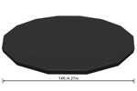 Pool Cover Bestway® FlowClear™ 58248, black, 427 cm