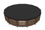Medence takaróponyva Bestway® FlowClear™ 58248, fekete, 427 cm