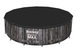 Medence takaróponyva Bestway® FlowClear™ 58248, fekete, 427 cm