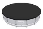 Medence takaróponyva Bestway® FlowClear™ 58248, fekete, 427 cm