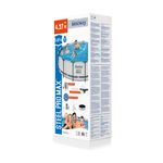 Pool Bestway® Steel Pro MAX, 56950, cartridge filtration, filter, ladder, cover, 427x107 cm