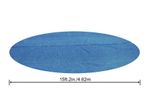 Medence takaróponyva Bestway® FlowClear™ 58253, szolár, 462 cm