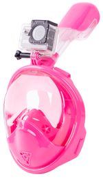 Snorkeling mask Dory, full face, for children 4+, XS, pink