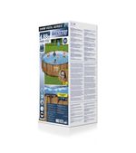 Pool Bestway® Power Steel™ Vista Series 56725, cartridge filtration, ladder, cover, dispenser, 488x1